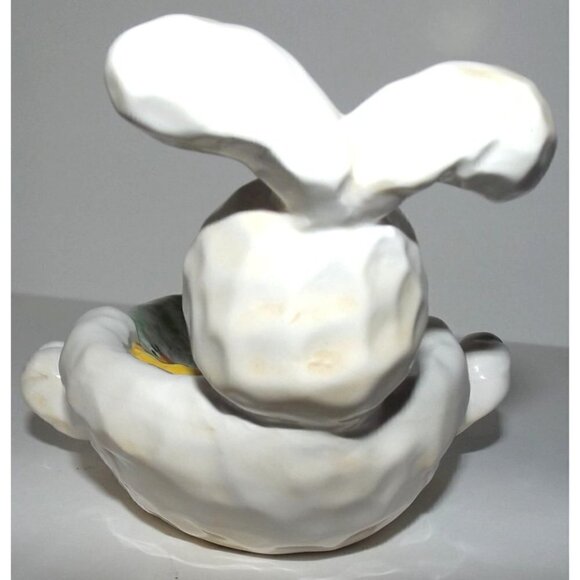 Bunny Easter Egg Carrots trinket soap dish - Picture 4 of 6